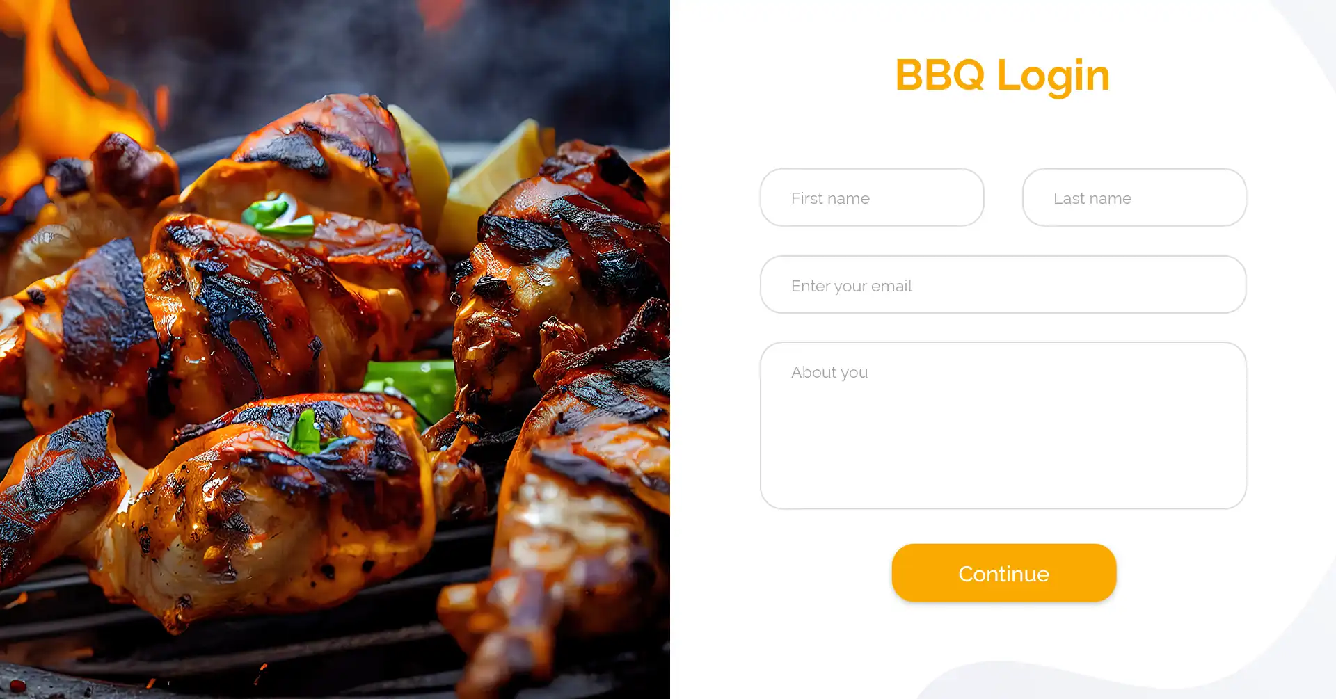 Process to Login into GSI Barbeque Nation.