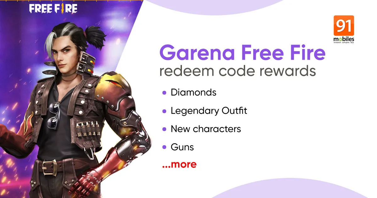 Types Of Rewards In Free Fire Redeem Code